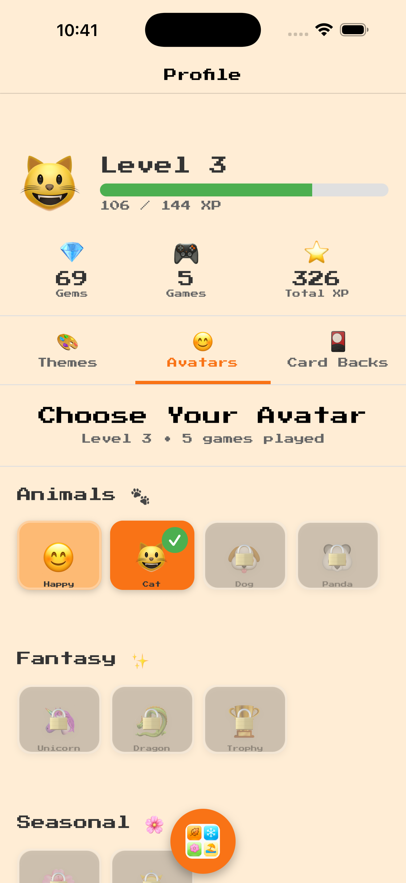 Memory by Seasons screenshot 3